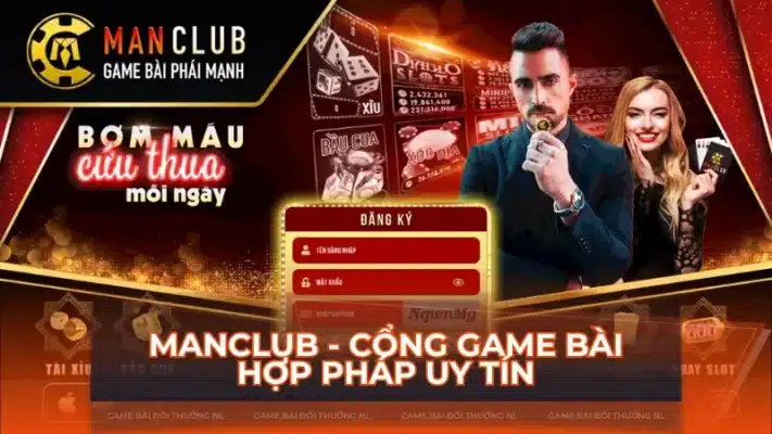 ManClub - Cổng game bài hợp pháp uy tín