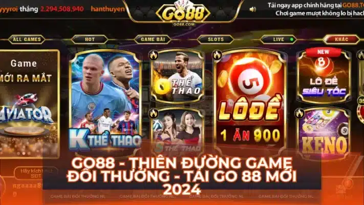 GO88 - Thiên Đường Game Đổi Thưởng - Tải GO 88 Mới 2024